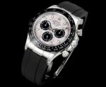N+ Factory Rolex Daytona Rubber Strap155g 40mm*12.2mm 7750/4310/4131 Movement Grey Dial Watch